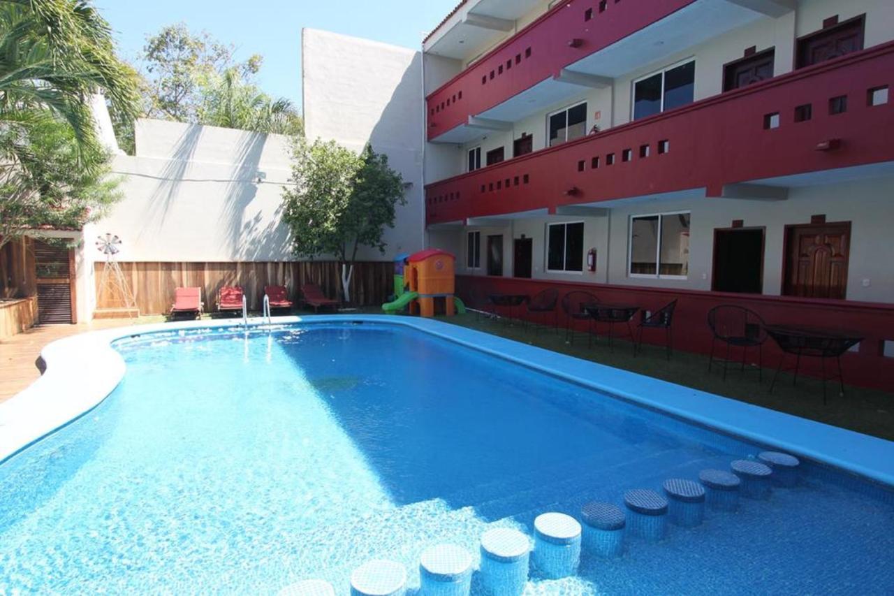 Hotel Caribbean Faisan Плая-дель-Кармен Экстерьер фото