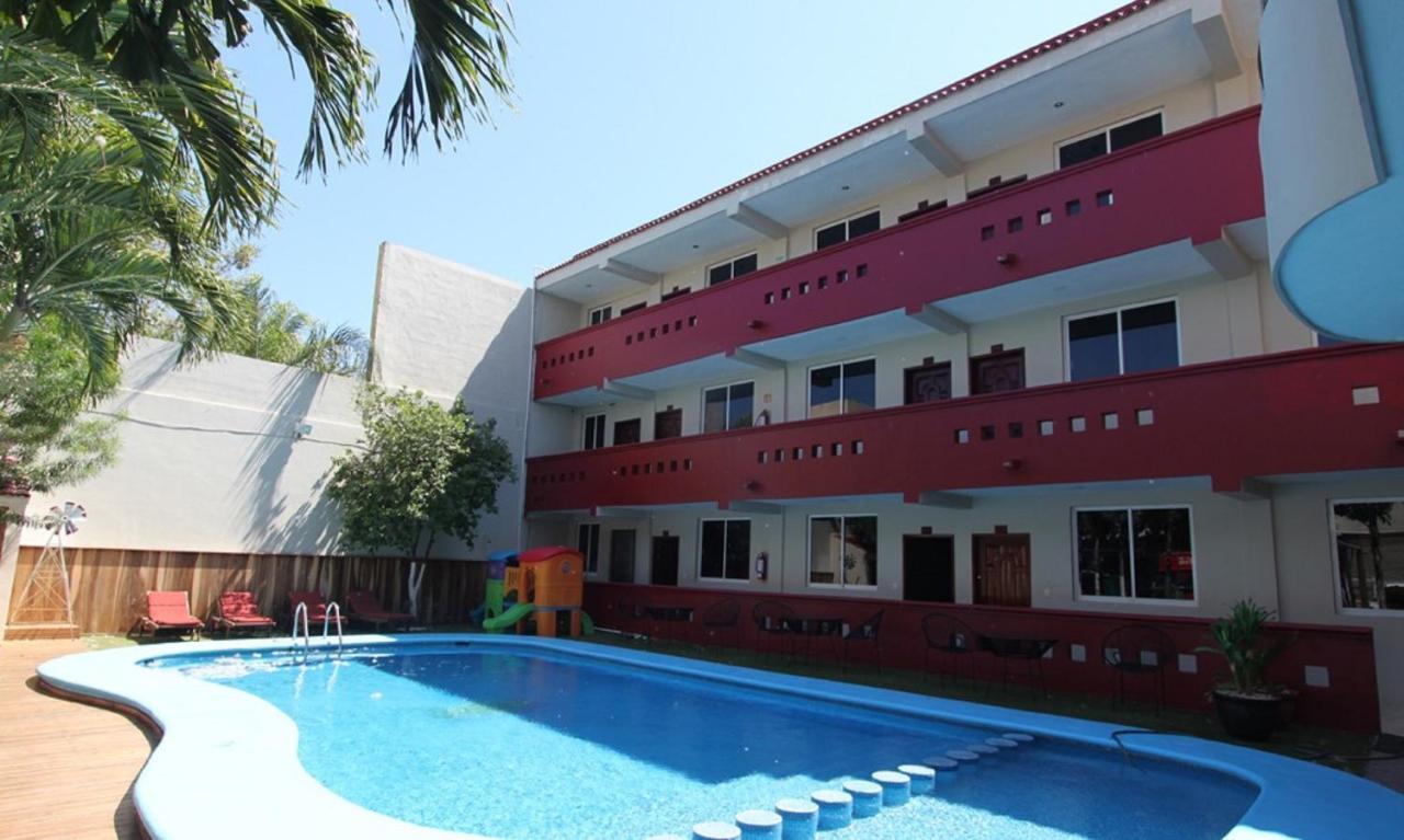 Hotel Caribbean Faisan Плая-дель-Кармен Экстерьер фото